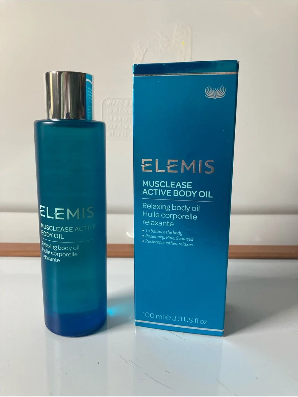 Elemis Musclease Active Body Oil, Relaxing body oil, 100ml, 3.3 fl oz BRAND NEW!